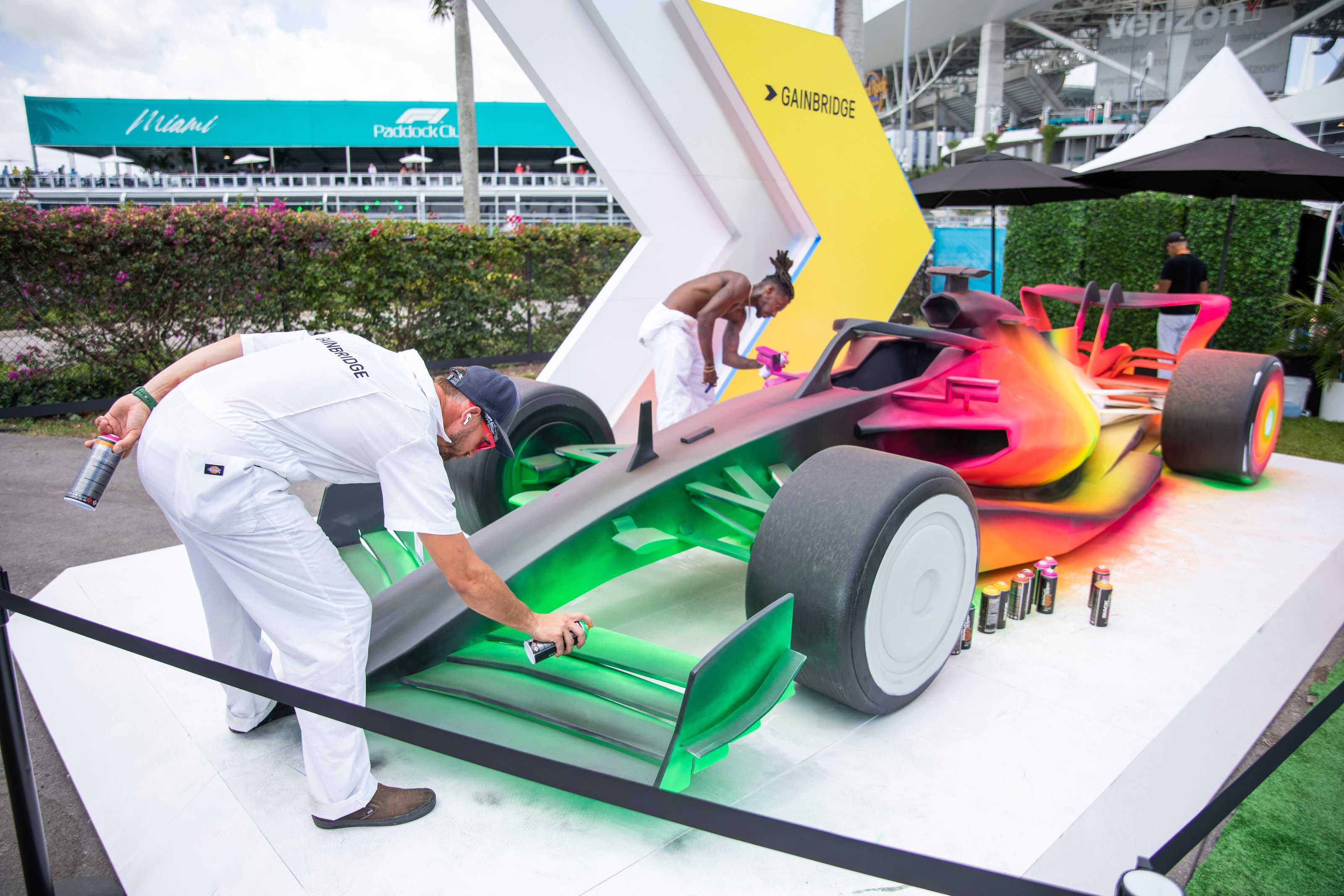 Gainbridge VVIP hospitality at F1 Miami, Paddock Club
