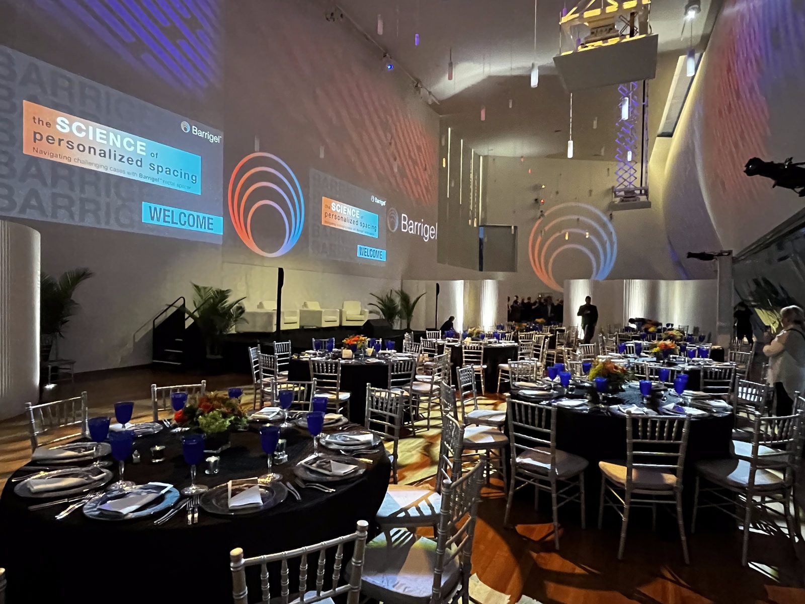 Barrigel corporate gala dinner production