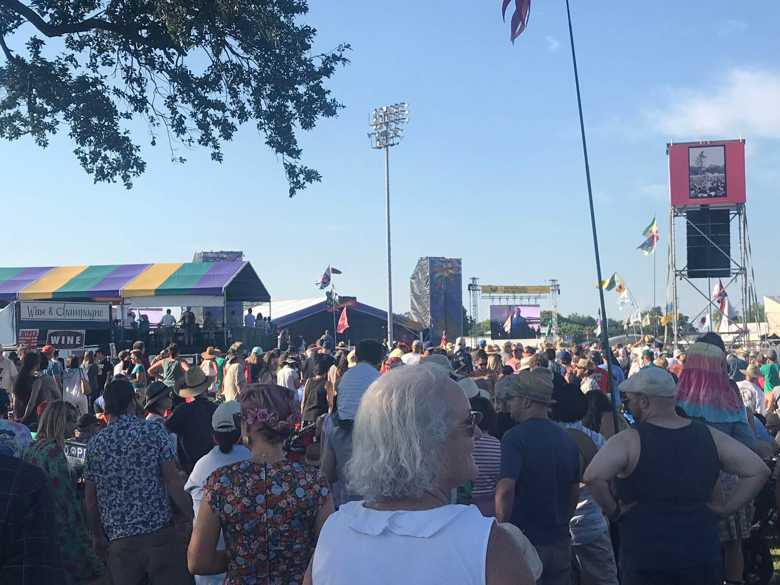 The Gentilly Stage at New Orleans Jazz Fest