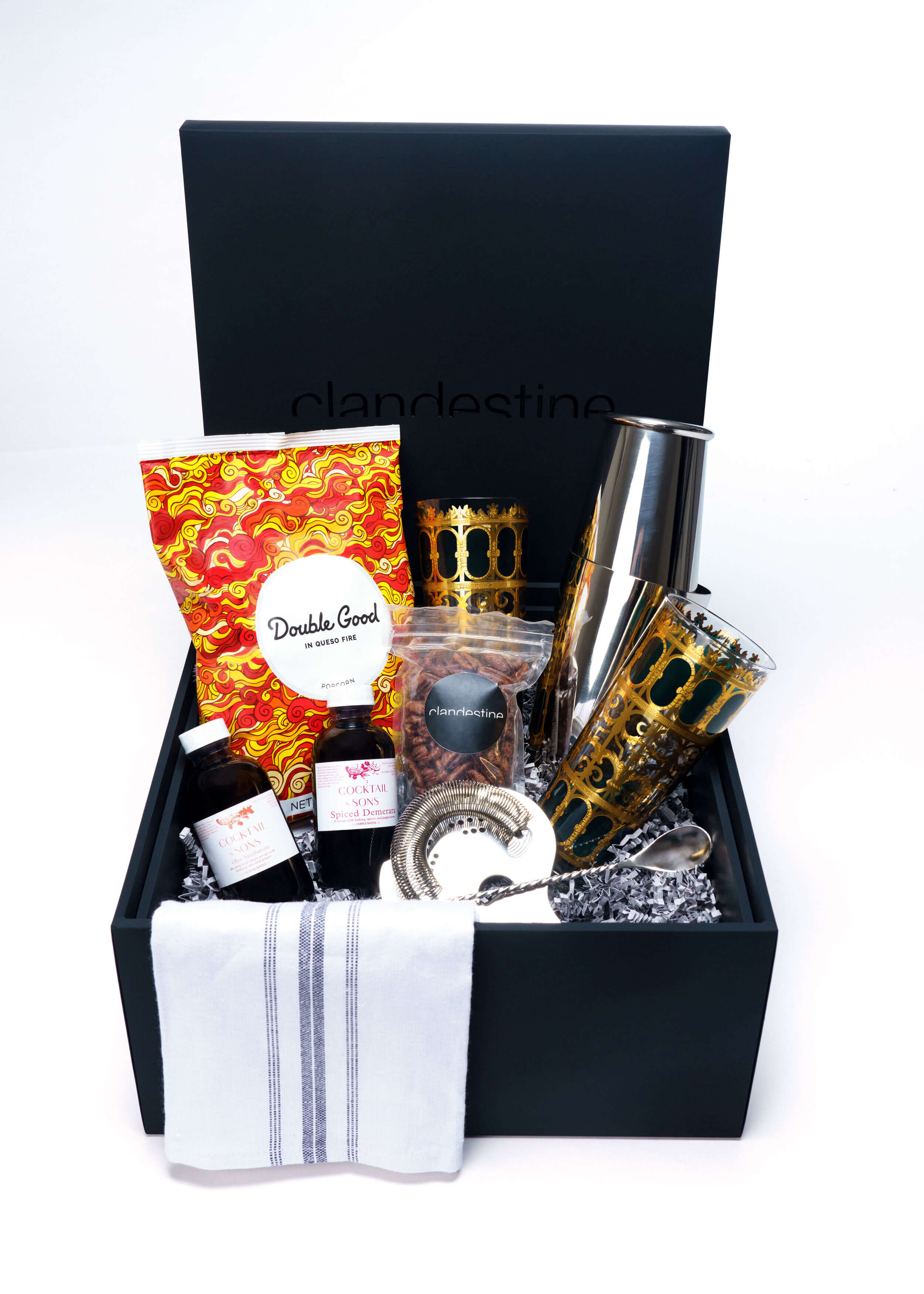 Introducing Clandestine Gifts - The Shaken + Stirred Gift Box