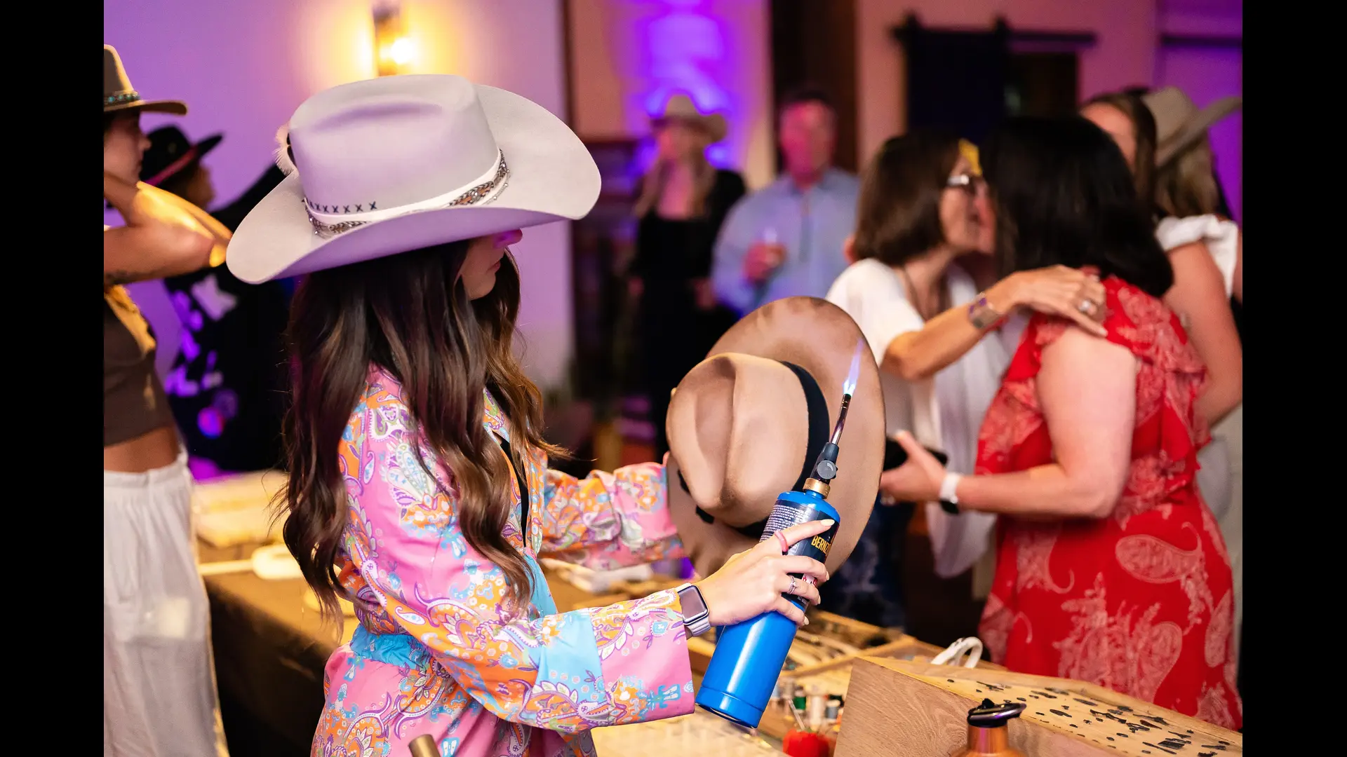 IndyCar Meets Music City custom hat bar